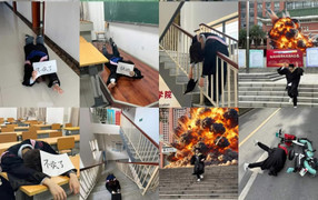 Trào lưu chụp ảnh kỷ yếu hài hước để phản ánh sự chán ghét bản thân