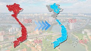 Infographic: Tên gọi và trung tâm chính trị - hành chính của 34 tỉnh, thành