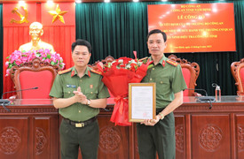 Đại tá Mai Đại Trưng làm Thủ trưởng Cơ quan An ninh điều tra Công an Nam Định