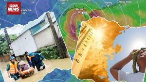 Tin bão số 1 Wutip mới nhất: Miền Trung mưa lũ, miền Bắc sắp bước vào ‘lò lửa’ gần 40°C