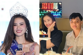 Hoa hậu Ý Nhi và bạn trai: Vừa đăng quang đã công khai, liên tục vướng tin đồn 