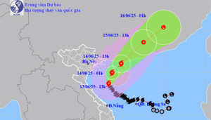 Bão số 1 vào vịnh Bắc Bộ, tiếp tục mạnh thêm