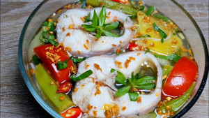 Cách nấu canh chua cá lóc đơn giản