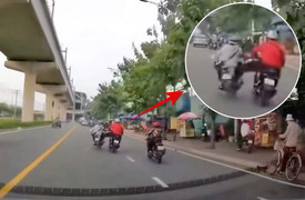 Lời khai của kẻ đạp ngã người đi xe máy ở TP.HCM