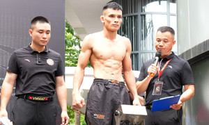 Cao thủ 'xe ôm công nghệ' giảm cân thần tốc trong 1 giờ, thách đấu nhà vô địch MMA
