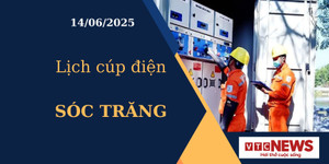 Lịch cúp điện hôm nay ngày 14/6/2025 tại Sóc Trăng