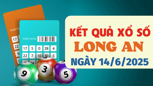 Kết quả xổ số Long An hôm nay 14/6/2025 - XSLA 14/6