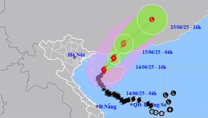 Bão số 1 cách Bạch Long Vĩ 145km, gió cấp 6 ở ven biển Quảng Ninh, Hải Phòng 