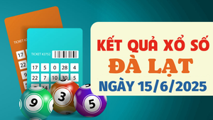 Kết quả xổ số Đà Lạt hôm nay 15/6/2025 - XSDL 15/6
