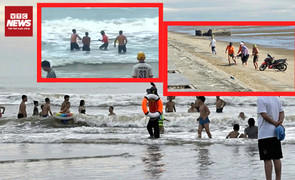 Sóng to, xoáy nước lạ, hơn 20 người gặp nạn khi tắm biển ở Nghệ An