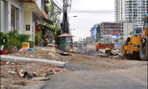 TP.HCM: Hơn 10 năm thi công, đường Lương Định Của chưa hẹn ngày về đích