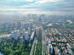 Cận cảnh vị trí xây đường trên cao, nối khu Nam Sài Gòn - sân bay Long Thành