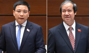 Hai bộ trưởng Tài chính, Giáo dục và Đào tạo đăng đàn trả lời chất vấn