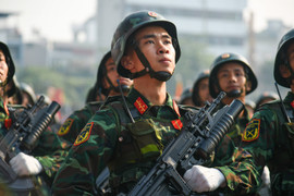 Số thí sinh đăng ký xét tuyển ngành quân đội tăng hơn 40%