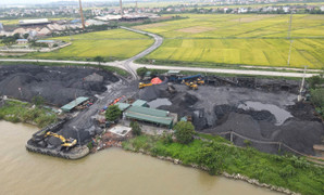 Bãi than không phép gây ô nhiễm, 3 lần bị 'tuýt còi' vẫn ngang nhiên hoạt động