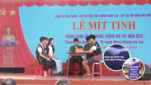 'Chung một quyết tâm - vì một cộng đồng không ma tuý'