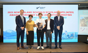 Vinh danh 20 học sinh Việt Nam xuất sắc nhận học bổng Chính phủ New Zealand