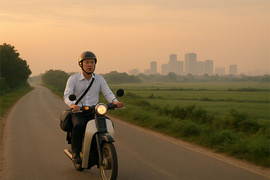 Bán nhà phố về quê, khi hết tiền tôi phải chạy xe máy 40km để đi làm