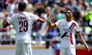 PSG đánh bại đội bóng Mỹ, Atletico Madrid thắng trận vẫn bị loại