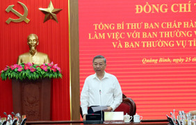 Tổng Bí thư: Hợp nhất Quảng Bình-Quảng Trị không chỉ là bước đi hành chính, mà là tiếp nối truyền thống lịch sử