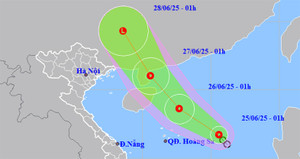 Tin mới nhất về áp thấp nhiệt đới trên Biển Đông và dự báo thời tiết 10 ngày tới