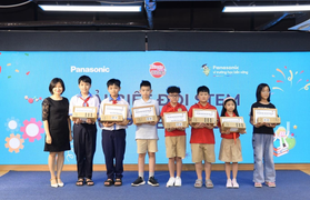 Panasonic trao giải cuộc thi 'Cùng em sáng tạo STEM' năm 2025