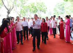 Tổng Bí thư Tô Lâm dự Lễ khởi công xây dựng đền thờ Đức vua Ngô Quyền