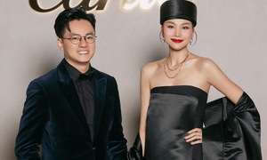 Phản ứng của ông xã Thanh Hằng khi liên tục bị vợ trêu ở sự kiện