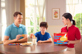 D-MAXX Marie - bánh quy sữa mới bổ sung Vitamin D và canxi