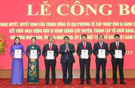 Chủ tịch và các Phó Chủ tịch UBND tỉnh Thái Nguyên