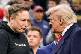 Ông Trump khen Elon Musk là 'chàng trai tuyệt vời' sau màn chỉ trích dữ dội