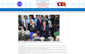 Truyền thông Lào đưa tin về sắp xếp bộ máy, đơn vị hành chính của Việt Nam