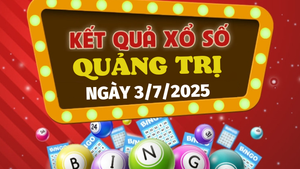 Kết quả xổ số Quảng Trị hôm nay 3/7/2025 - XSQT 3/7