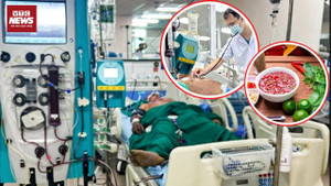 Ăn tiết canh, nam thanh niên tím tái toàn thân 