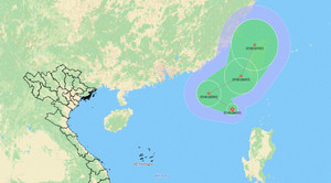 Biển Đông đón áp thấp nhiệt đới