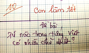 Từ nào trong Tiếng Việt có nhiều chữ nhất?