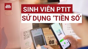 Sinh viên PTIT dùng tín chỉ xanh P-Coin đổi cà phê, phí gửi xe