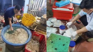 Phát hiện 3 cơ sở ngâm hoa chuối với chất tẩy trắng, hàn the