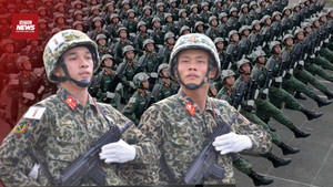 Hợp luyện diễu binh, diễu hành mới nhất: Khối Đặc công và Phòng hóa đứng số 1