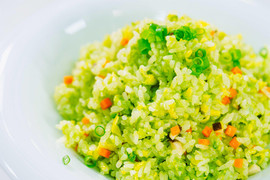 Cách làm cơm rang ngọc bích vừa lạ vừa ngon