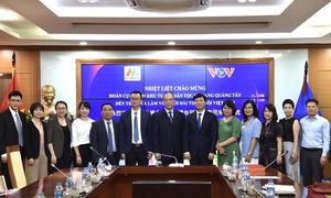 Tăng cường hợp tác giữa VOV và Đài phát thanh truyền hình Quảng Tây 