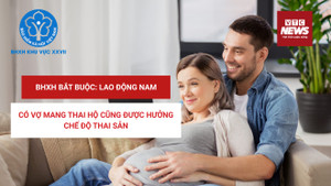 BHXH bắt buộc: Lao động nam có vợ mang thai hộ cũng được hưởng chế độ thai sản