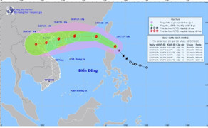 Tin bão Wipha: Dự báo giật cấp 12, có thể mạnh thêm khi vào Biển Đông