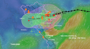 Bão số 3 Wipha cách Quảng Ninh 100km, dự báo giật cấp 14 trước khi đổ bộ