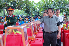 Thủ tướng: Làm hết sức mình để không một liệt sỹ nào bị lãng quên