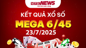 Vietlott 23/7 - Kết quả xổ số Vietlott hôm nay 23/7/2025 - Xổ số Mega 6/45