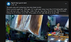 Phạt quán vỉa hè 'chặt chém' du khách Lào vài que xiên nướng giá 760 nghìn đồng