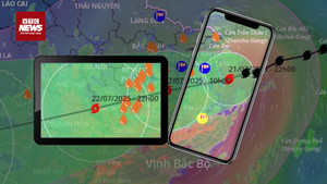 Bão số 3 Wipha đang tiến sát đất liền: Xem dữ liệu trực tiếp ở đâu?