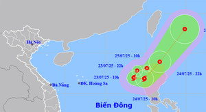 Bão số 3 Wipha vừa tan, gần Biển Đông lại xuất hiện áp thấp nhiệt đới