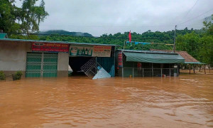 Bão số 3 và mưa lũ làm 1 người mất tích, 420 căn nhà hư hỏng